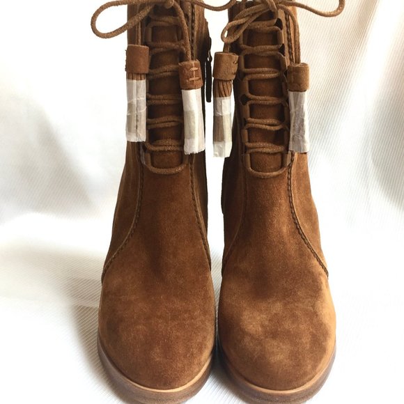 Michael Kors Collection Odile Suede Ankle Boot NEW Size 6.5 - Picture 3 of 7